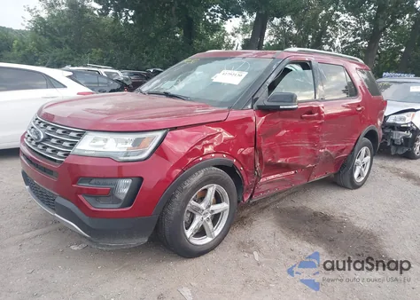 2016 Ford Explorer Xlt z USA, uszkodzony, nr VIN 1FM5K8D86GGA33936